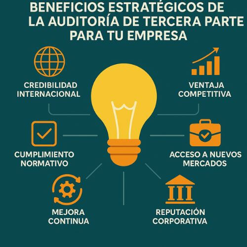 Beneficios estratégicos de la auditoría de tercera parte
