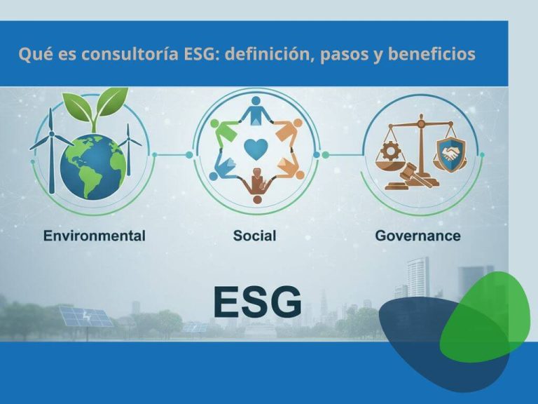 Qué es consultoría ESG definición, pasos y beneficios