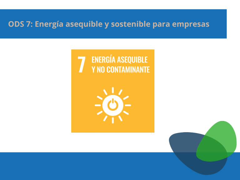 ODS 7 Energía asequible y sostenible para empresas