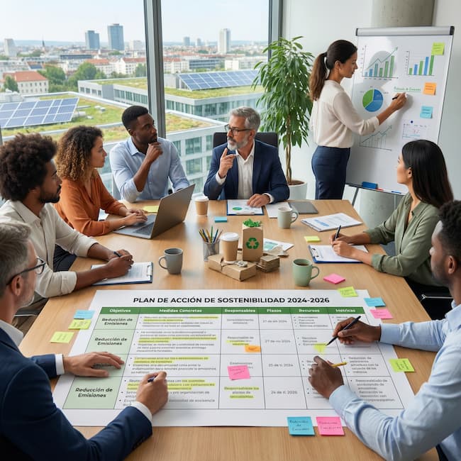 Qué es un plan de acción de sostenibilidad