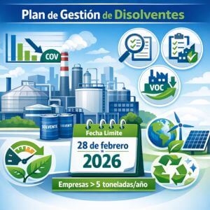 plan de gestion de disolventes
